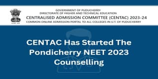 Pondicherry NEET Counselling 2023 Begins; Apply till July 18